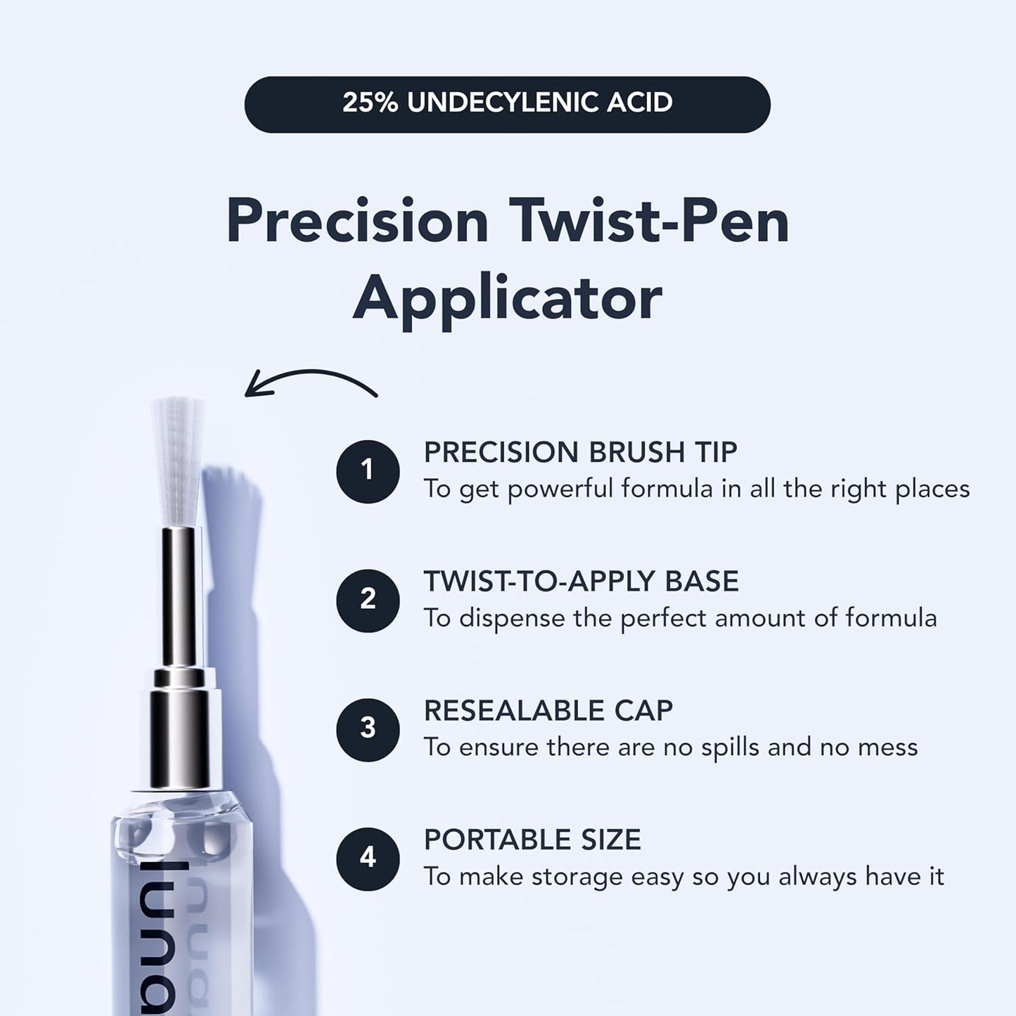 lunavia Antifungal Pen 25% Undecylenic Acid